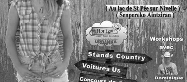Les 4 et 5 Juin 2016 à St Pée sur Nivelle : Rencontre Country,  retrouvez nos talo !
